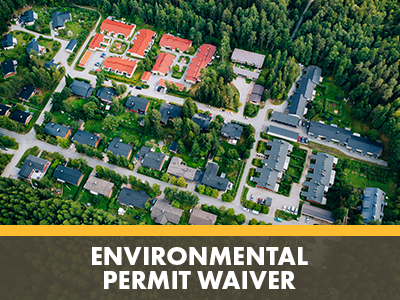 Environmental Permit Waiver